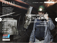Tablet Screenshot of praxes.ca